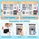 preview thumbnail 6 of 18, Gymax Wooden Kitchen Playset w/ Lights Sounds Interactive Features