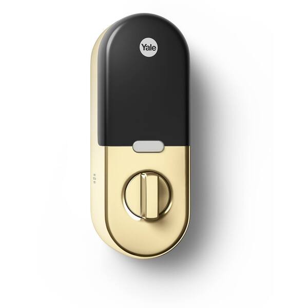 Shop Nest X Yale Lock Polished Brass With Nest Connect Overstock 22804198