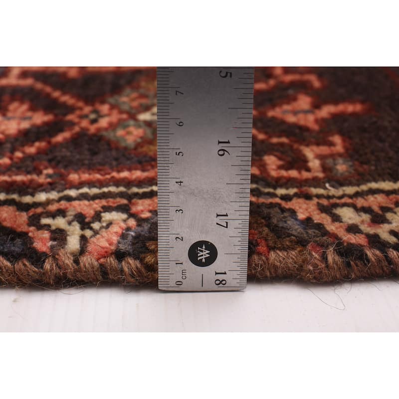 ECARPETGALLERY Hand-knotted Sarabi Red Wool Rug - 7'9 x 11'0