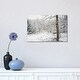preview thumbnail 5 of 4, iCanvas "Winter Wood" by Lena Weisbek Canvas Print 12x18x1.5