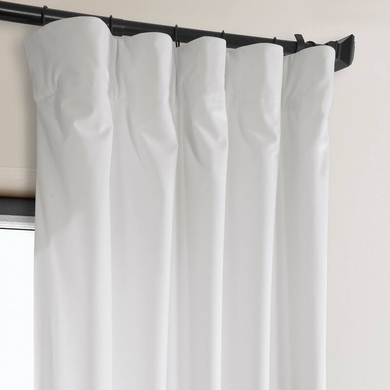Exclusive Fabrics Heritage Plush Velvet Curtain (1 Panel)