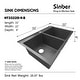 preview thumbnail 32 of 35, Sinber Drop in Double Bowl 304 Stainless Steel Kitchen Sink