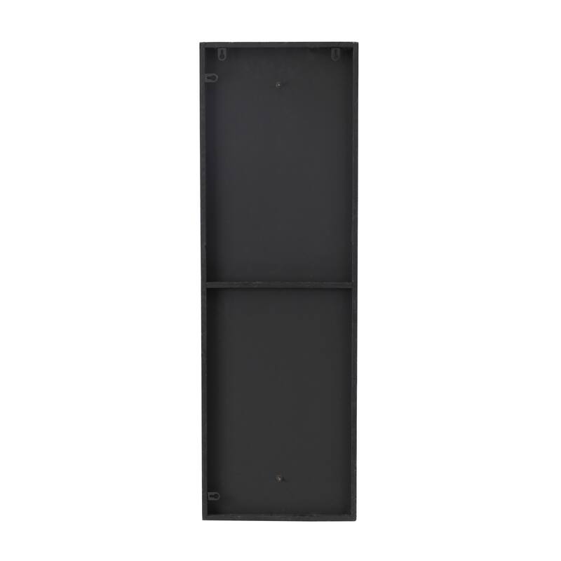 Gold Metal Dimensional Abstract Wall Decor with Black or White Wood Backing (Set of 2)