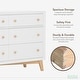 preview thumbnail 17 of 15, Evolur Loft Antilia Mid-Century Double Dresser