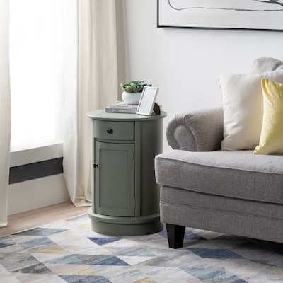 Bexley 26" 2-Door Accent Cabinet, Gray
