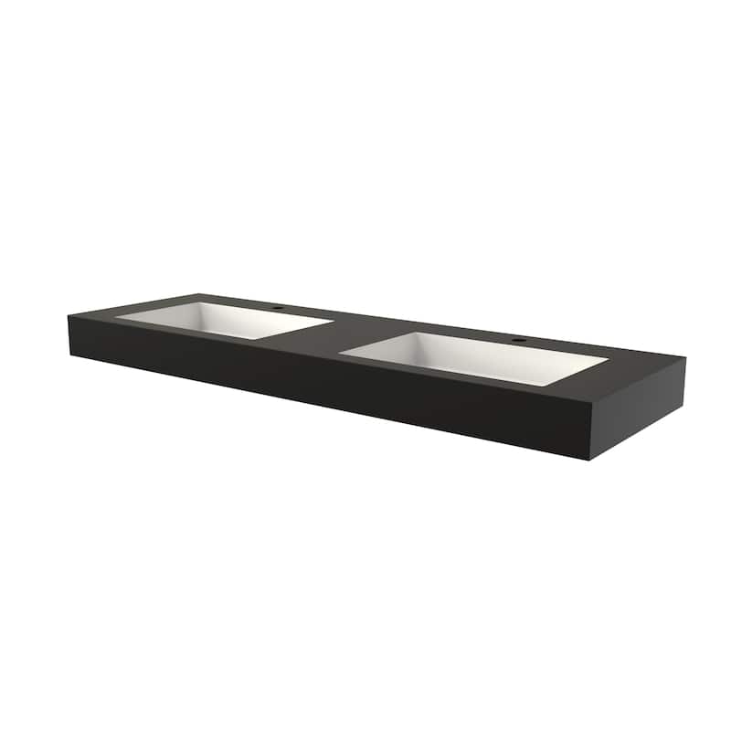 Stone Resin Solid Surface Bathroom Vanity Basin Sink