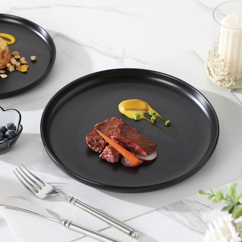 MALACASA LUNA 12-piece Porcelain Dinnerware Set (Service for 4)
