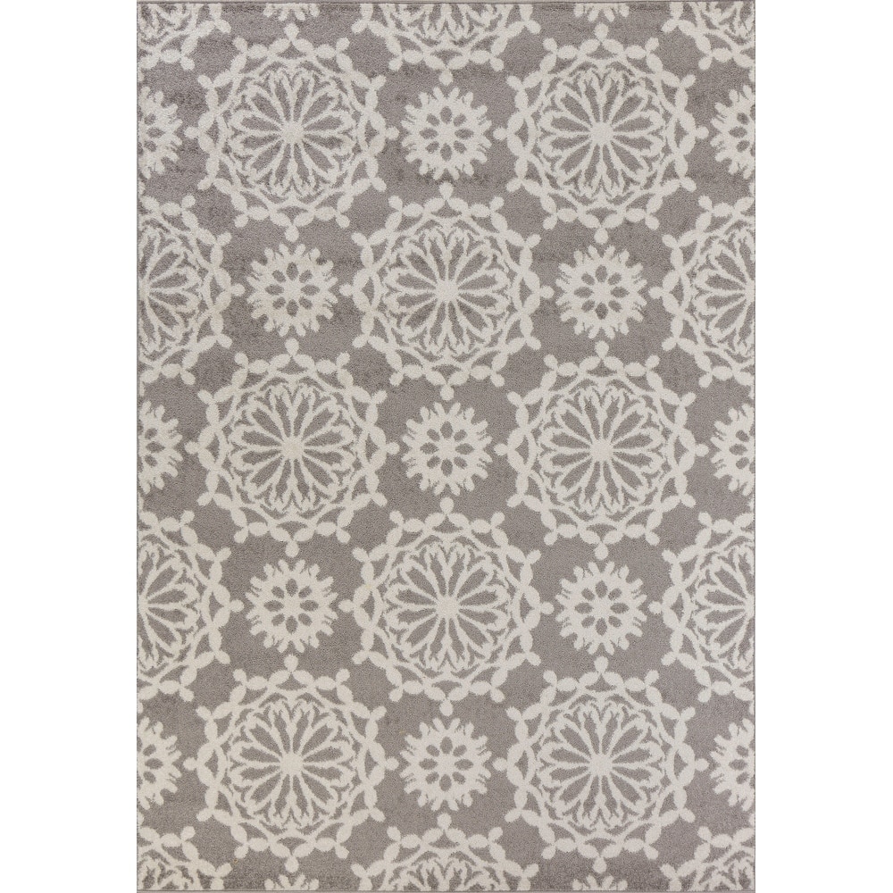 Carson Carrington Gotland Mid-Century Grey Rug