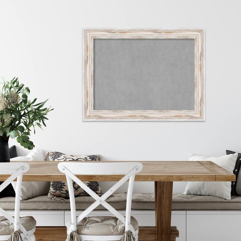 Magnetic Board, Alexandria White Wash
