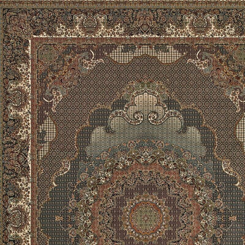 HomeRootsMedallion Traditional Runner Area Rug