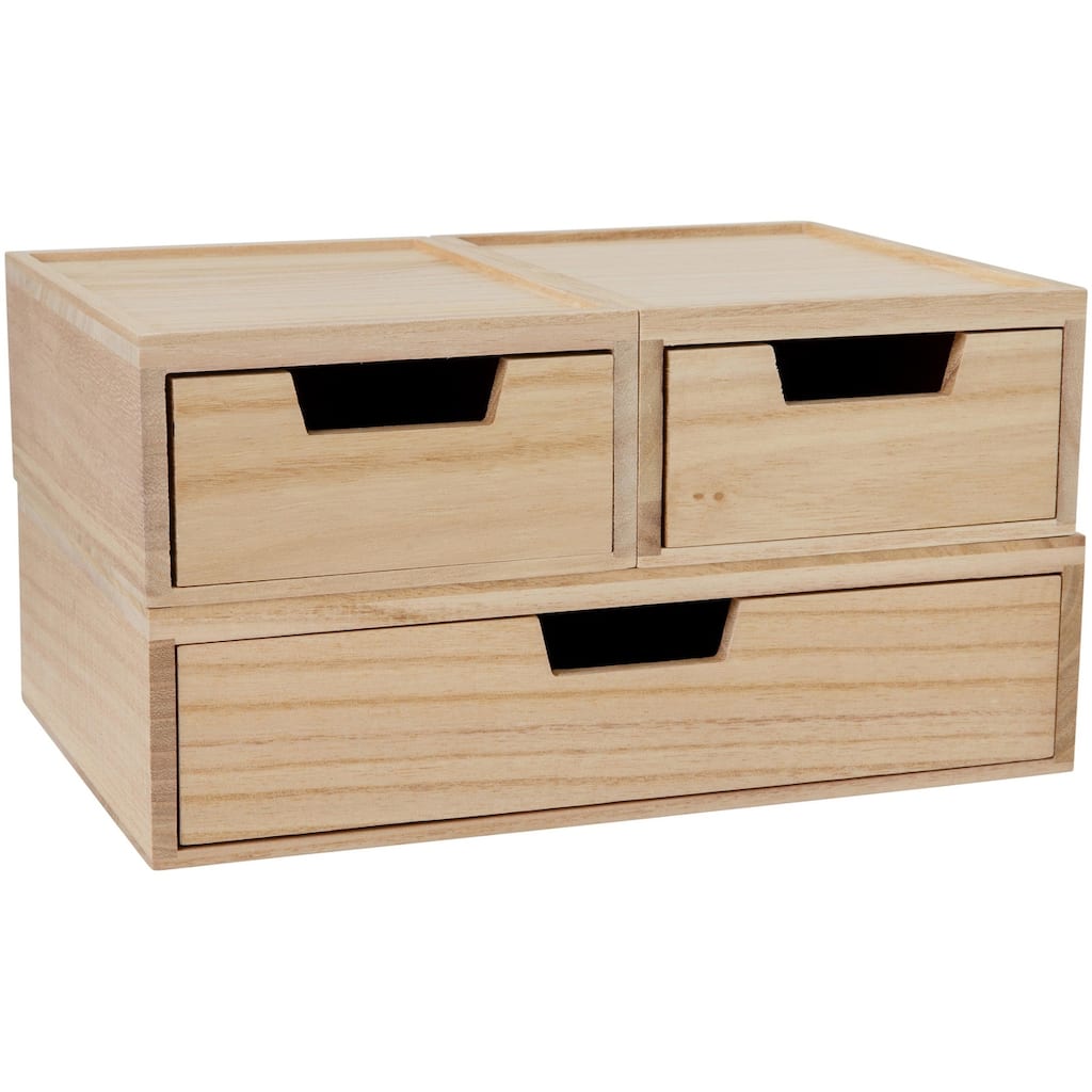 Flash Furniture LY-E115118-3-NAT-MS Weston 3" Tall Office Organizer