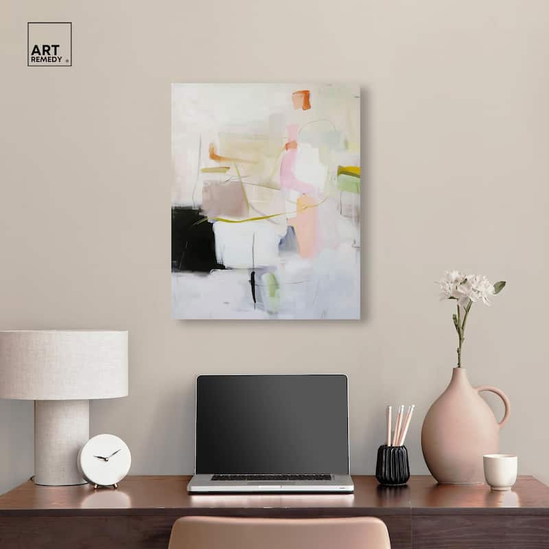 Vivid Obscurity Canvas by Art Remedy, Gallery Wrapped
