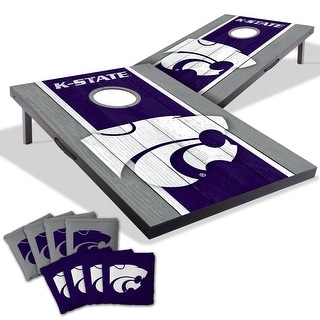 Kansas State Wildcats NCAA Compact 2x3 Tailgate Cornhole Board Set