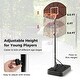 preview thumbnail 8 of 8, Costway Basketball Hoop 5.6-6.5 FT Height Adjustable for Kids with - See Details