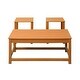preview thumbnail 6 of 34, Laguna All-Weather Resin Adirondack Table (Set of 3)