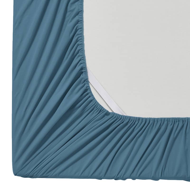 1500 Supreme Collection Microfiber Flannel Fitted Sheet