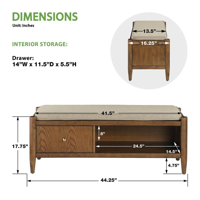 Marilyn Storage Ottoman