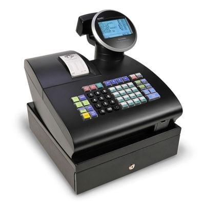 Royal 39285K Alpha 1100Ml Thermal Print Cash Register With 700 Look Ups, Black