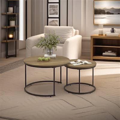 Nesting Coffee Table Set of 2