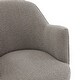 preview thumbnail 5 of 8, SAFAVIEH Couture Christian Swivel Accent Chair. - 26" W x 32" D x 31" H