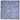 One of a Kind Hand-Woven Modern 6' Square Diamond Leather Blue Rug - 6' Square