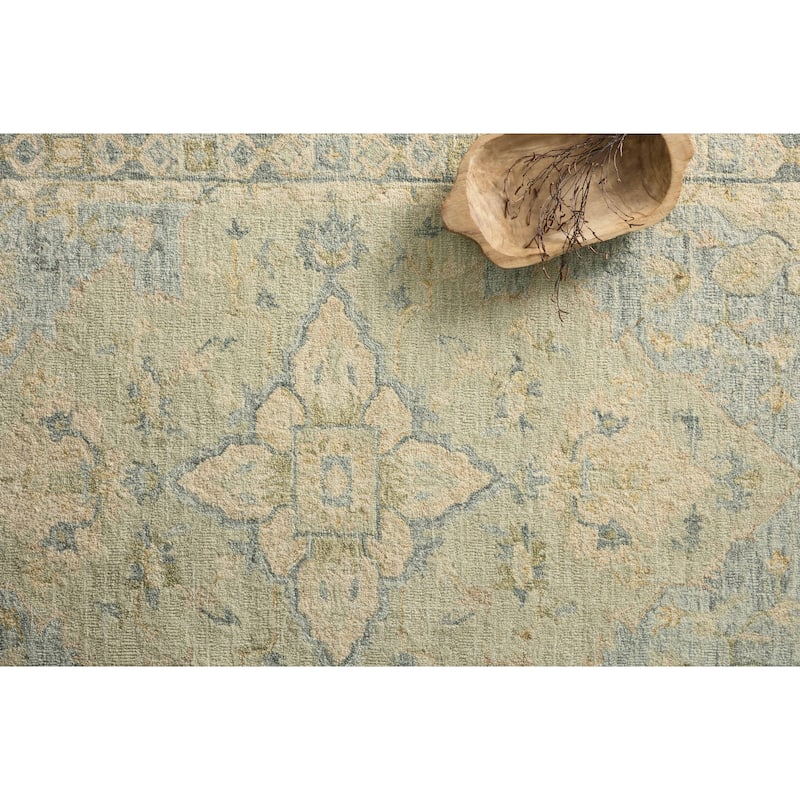 Alexander Home Hand-hooked Traditional Mosaic Wool Rug
