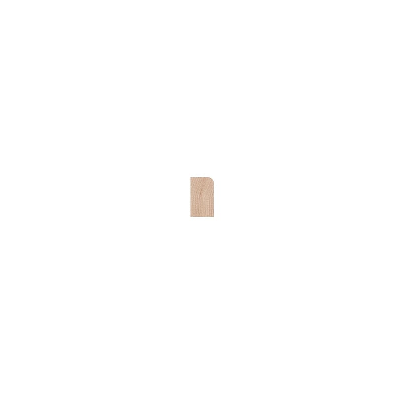 WM52: 7/16-in D x 3/4-in W x 96-in L Americraft Solid Hardwood Stain Grade Shoe Moulding