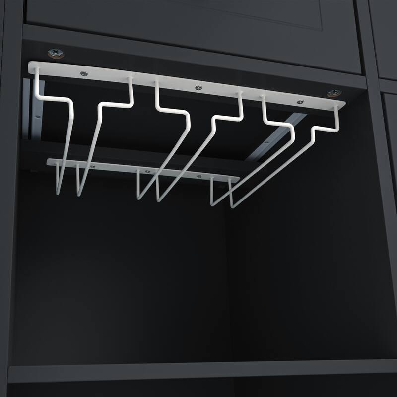 39.80'' Rubber wood Kitchen Island with Power Outlet, Drop Leaf, Adjustable Shelf and 2 Drawers - 39.8'' x 29.33'' x 33.7''