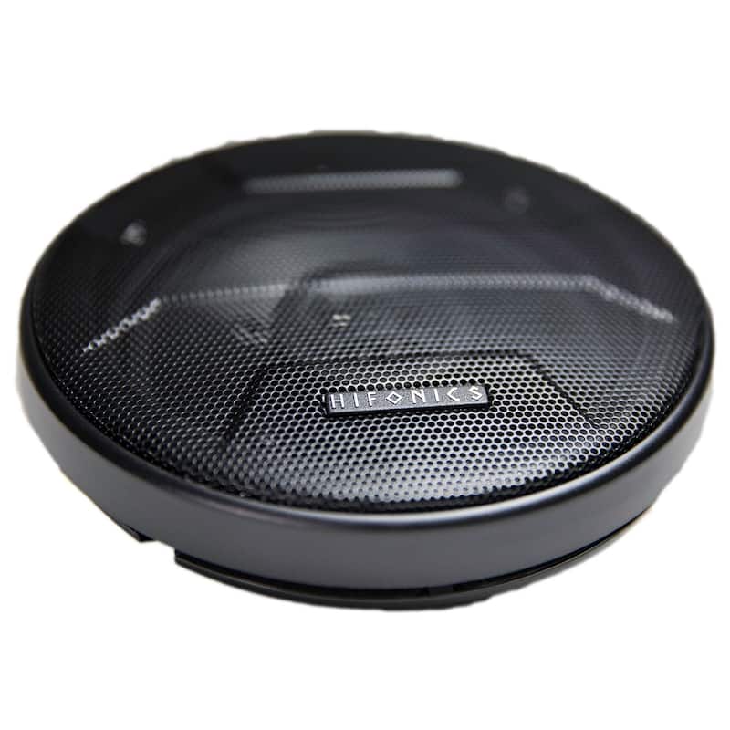 Hifonics Zeus 6.5 Inch 3 Way 300W Shallow Mount Coaxial Speakers (12 Pack) - Black