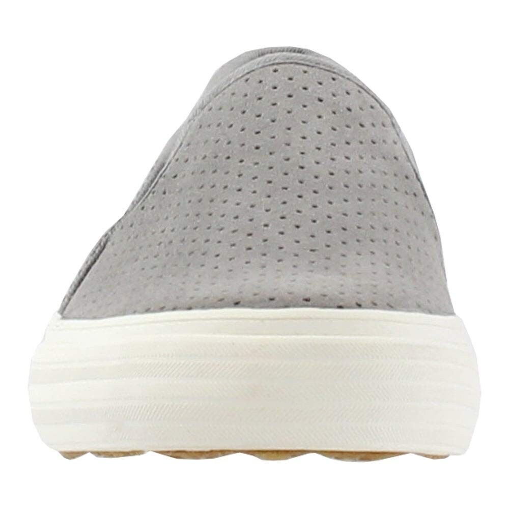 keds double decker perf suede gray