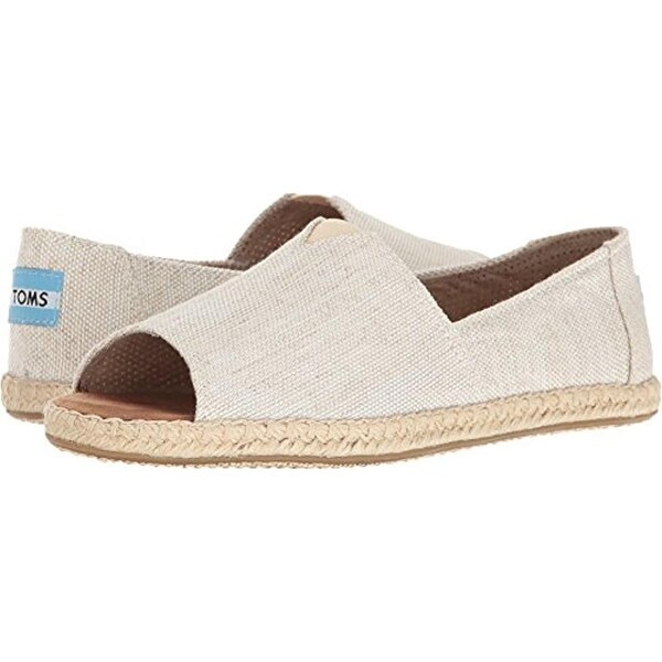 toms open toe espadrilles