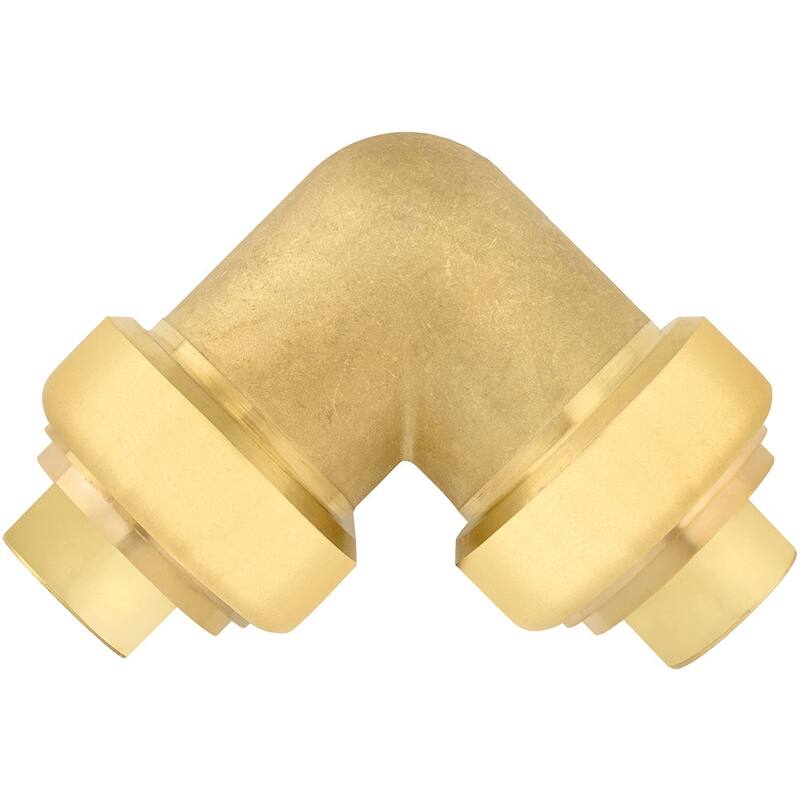 Jones Stephens 1-1/2" PlumBite Push On 90� Elbow, Bag of 1