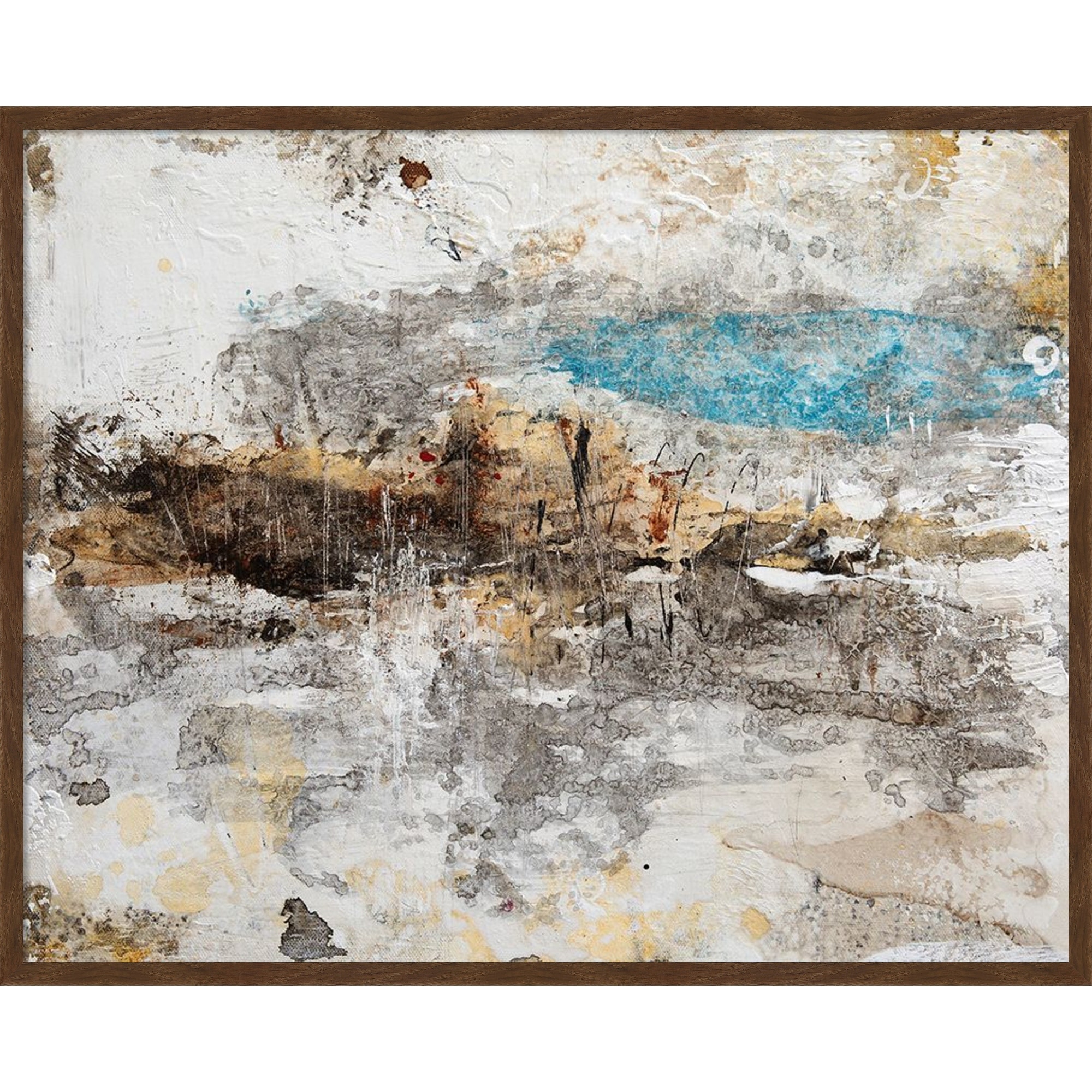 Otherwise 1 by Helena Palazzi Framed Mounted Canvas Wall Art Print