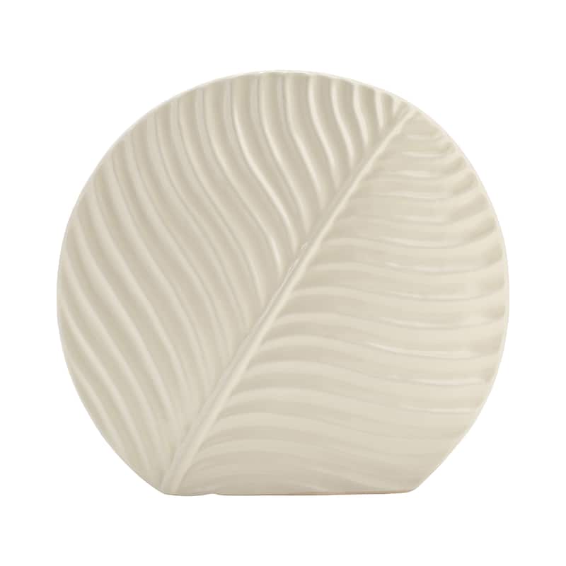 Sagebrook Home Ceramic Artisanal Vase, Home Decor Focal Point