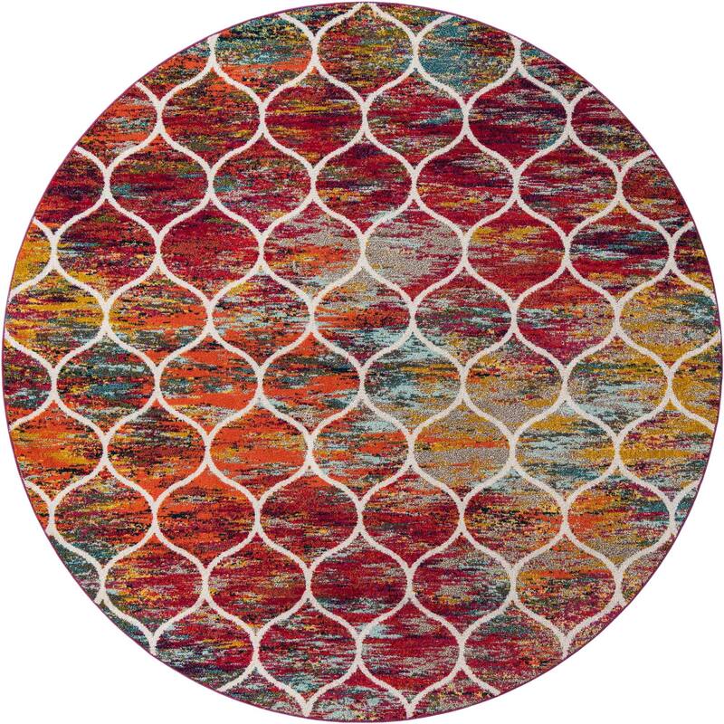 Contemporary Rosilan Collection Area Rug