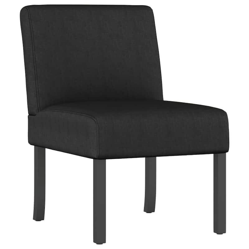 vidaXL Slipper Chair different color Fabric - 18.9" x 25.2" x 28.3"