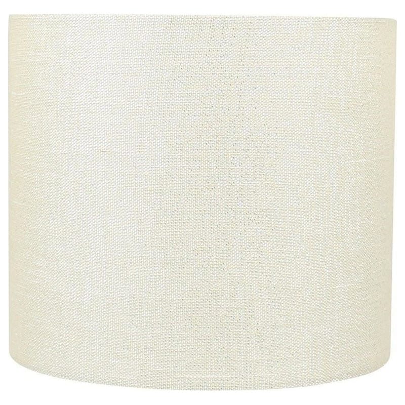 Classic Drum Metallic Fabric Lamp Shade, 8" to 16" Bottom Size