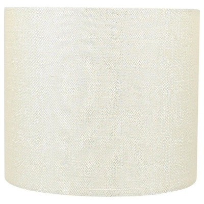 Classic Drum Metallic Fabric Lamp Shade, 8" to 16" Bottom Size