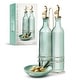 preview thumbnail 117 of 196, COOK WITH COLOR Glass Olive Oil Bottle Dispenser - 2 Pack- 17oz Oil and Vinegar Carafe Decanter