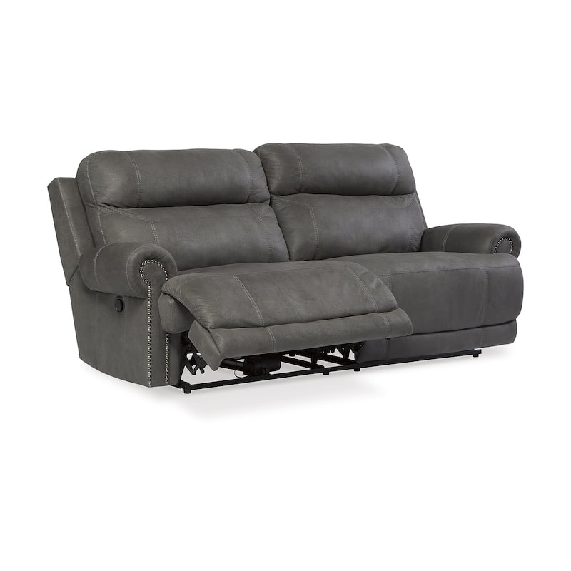 Signature Design by Ashley Austere Gray 2-Piece Upholstery Package - 91"W x 40"D x 42"H