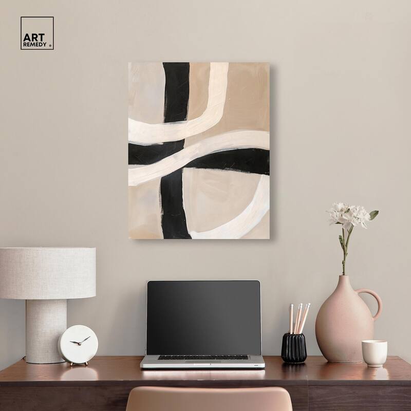 Subline Strokes II Canvas by Art Remedy, Gallery Wrapped