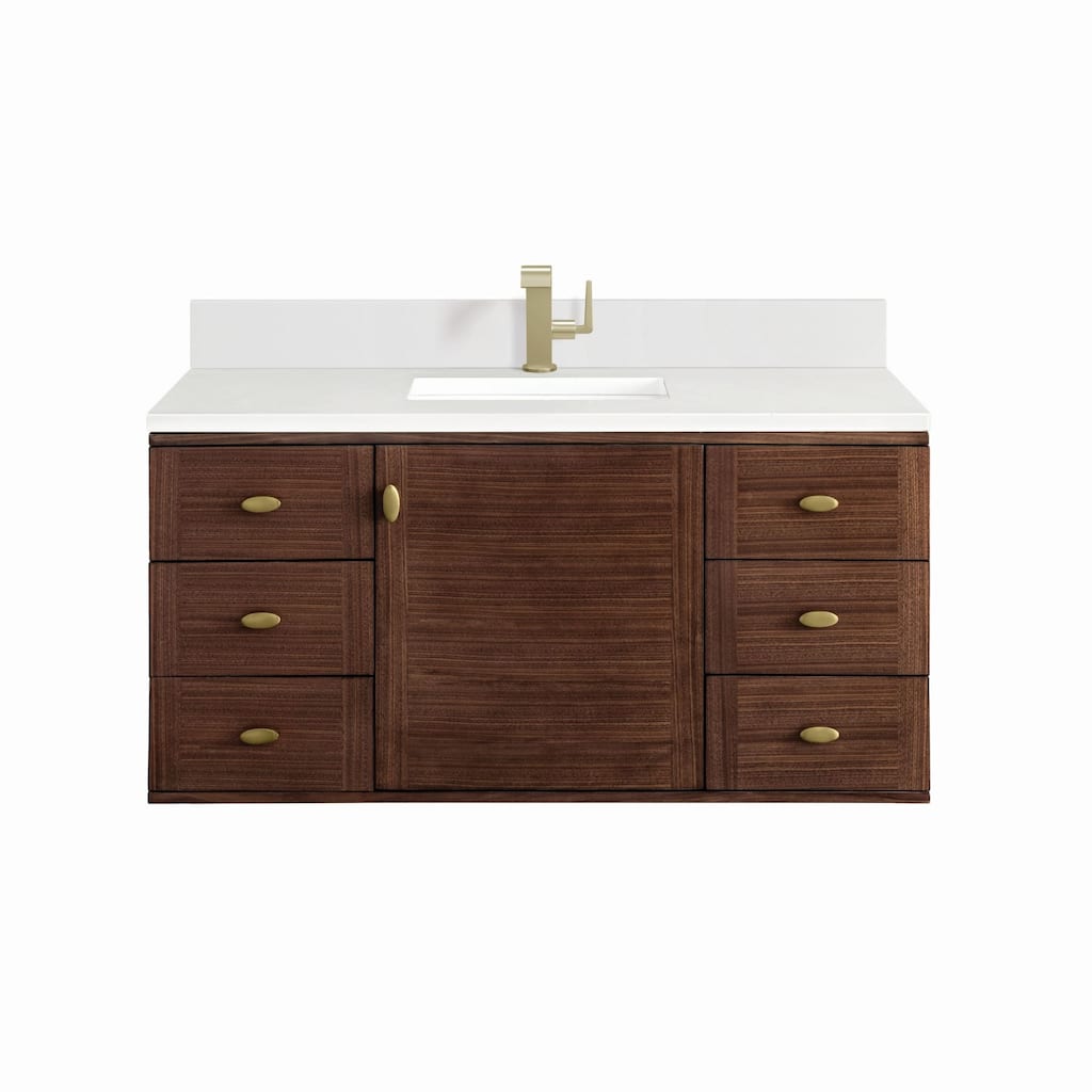 James Martin Vanities 670-V48-1WZ Amberly 48" Single Basin Wood Vanity