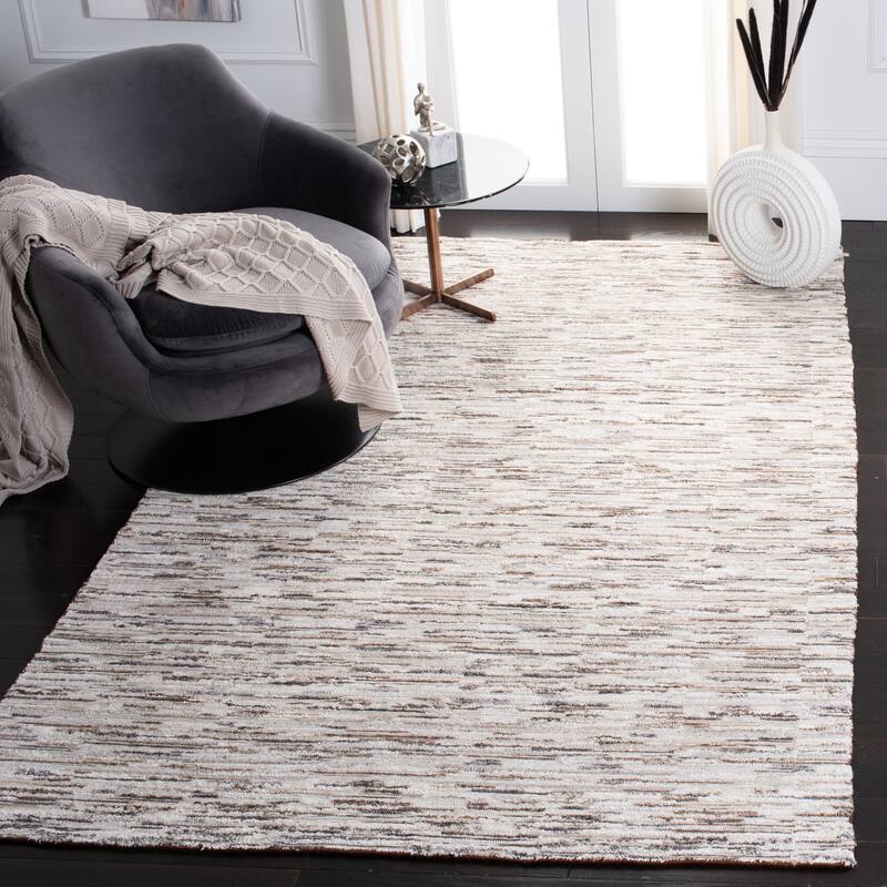 SAFAVIEH Hand-Knotted Elements Kosana Silk Rug