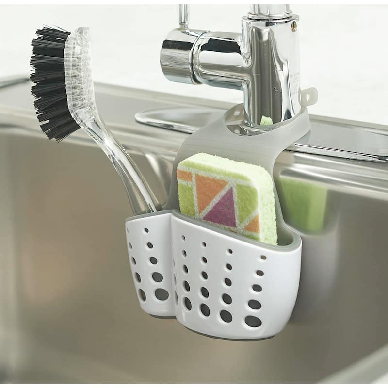 Kitchen Sink Caddy Sponge Holder With Drain Holes