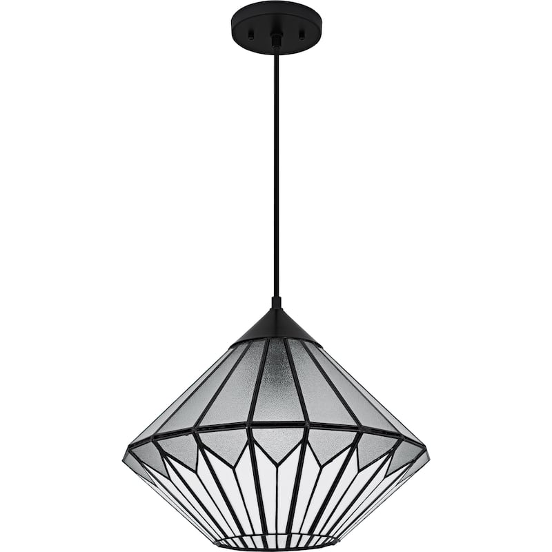 Olivier 1-Light Matte Black Pendant