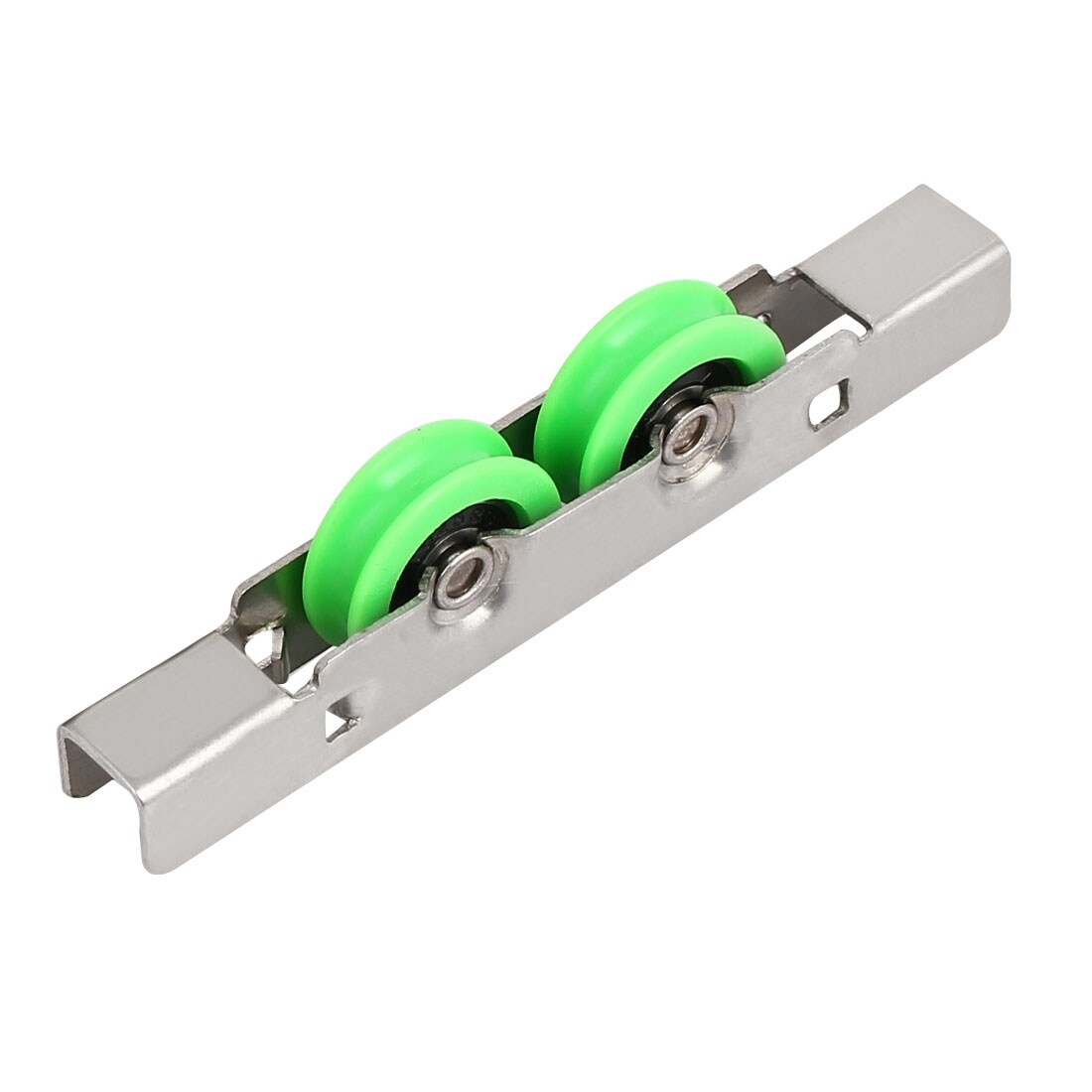 99mm Length 23mm Dia Double Rollers Window Sash Pulley Wheel 4pcs