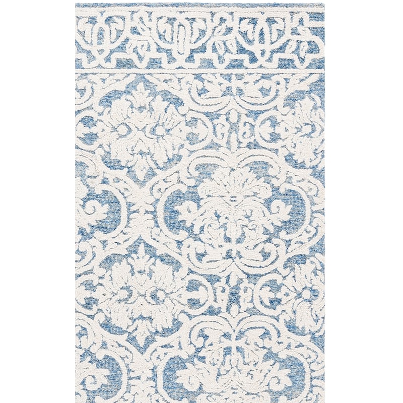 SAFAVIEH Handmade Blossom Porzia Floral Wool Rug