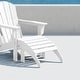 preview thumbnail 2 of 9, Laguna Hdpe All Weather Outdoor Patio Ottoman