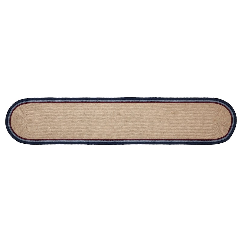 My Country Oval Runner Stencil Stars 12x36