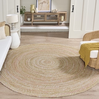 SAFAVIEH Handmade Braided Lilie Country Cotton Rug